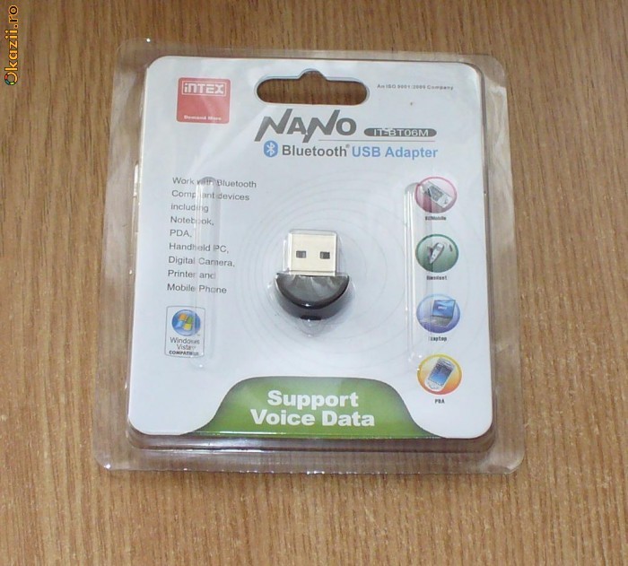 Bluetooth usb pt. telefon mobil foto mare