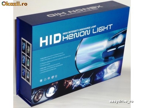 Kit Xenon H4 Bi-Xenon 4300K &amp; 6000K Balast Standard, Slim, Can-Bus 35W de la 219 Lei foto mare