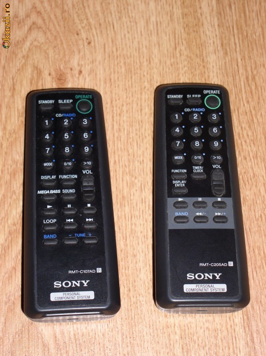 Telecomenzi SONY foto mare