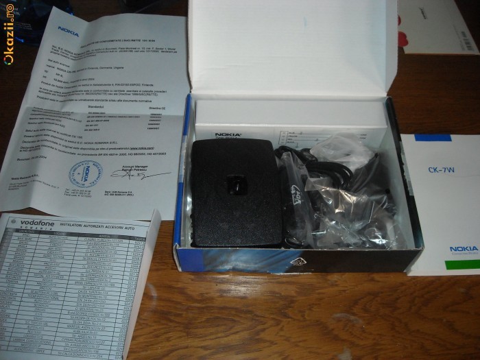 Car Kit Nokia CK-7W Bluetooth foto mare