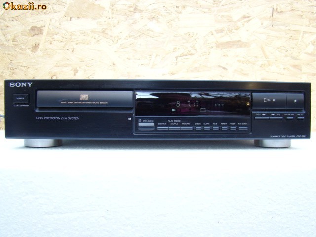CD Player SONY CDP - 392 foto mare