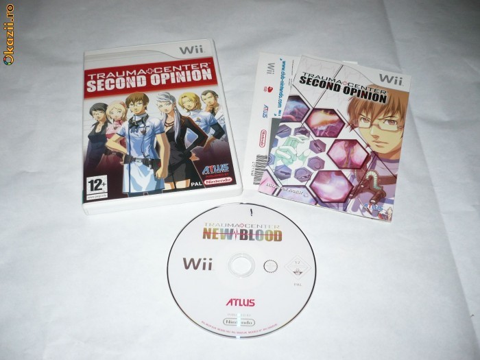 Joc Nintendo Wii - Trauma Center New Blood foto mare