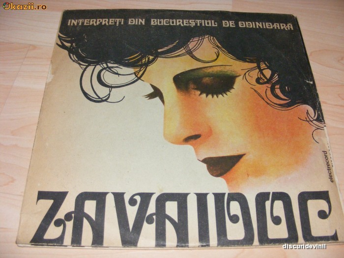 DdV Disc LP vinil vinyl Muzica Lautareasca ZAVAIDOC Interpreti din Bucurestiul de odinioara foto mare