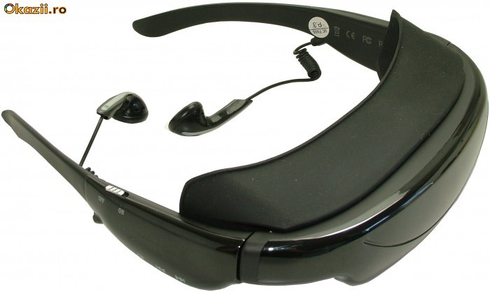 Video ochelari - cititor MP3 - MP4, cu monitor in ochelari-4561 foto mare