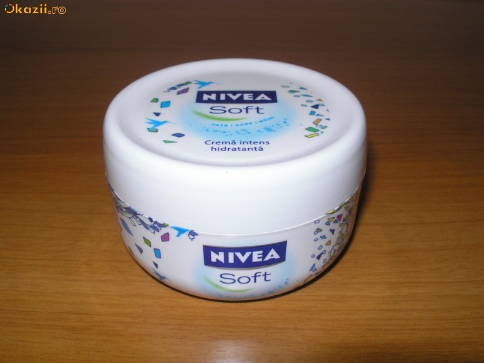 Crema Nivea soft 200 ml foto mare