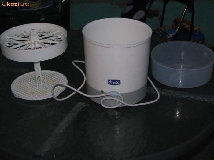 sterilizator chicco 8 biberoane foto mare