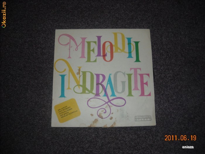 VINYL RECORDS - DdV DISC LP VINIL - Placi Pick-up MELODII INDRAGITE foto mare
