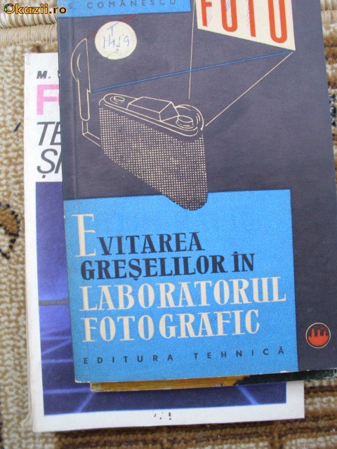 EVITAREA GRESELILOR IN LABORATORUL FOTOGRAFIC foto mare