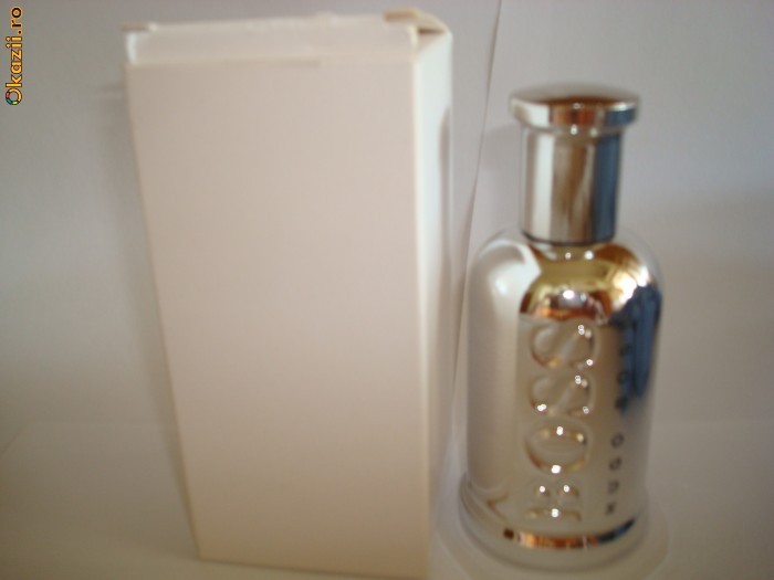 Hugo Boss - Boss Bottled Limited Edition Silver EDT 50ml Men/Barbatesc (Original, UK) foto mare