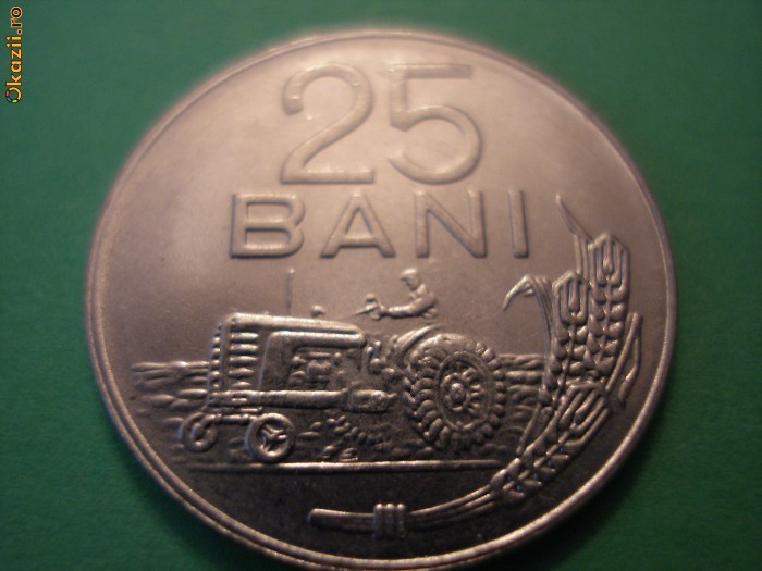 25 BANI 1966 UNC foto mare