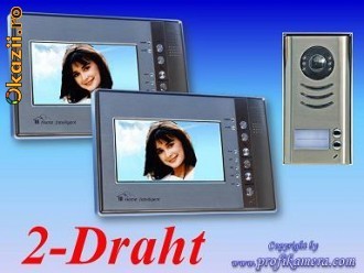 Interfon video touchscreen. ANYKAM. pt. 2 FAMILII.Tehnologie 2 fire Tip: 592 + 691-T foto mare