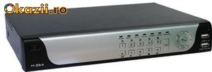 DVR H.264, 8 canale,  D8508 foto mare