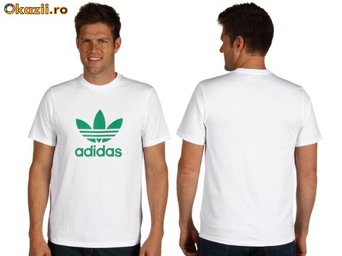 Tricou barbat Adidas Originals Trefoil - tricou original foto mare