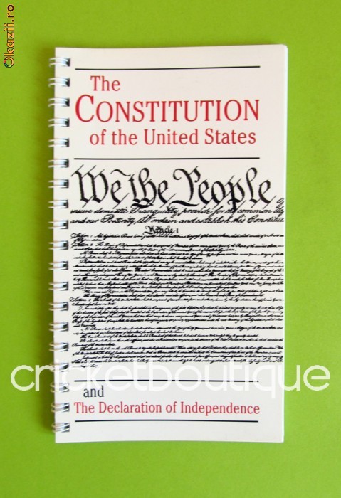 The Constitution of the US foto mare