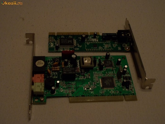 Vand modem si placa de retea foto mare