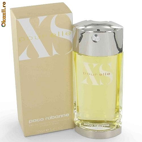 VAND parfum Paco Rabanne XS Elle 100ml EDT NOU! ORIGINAL! foto mare