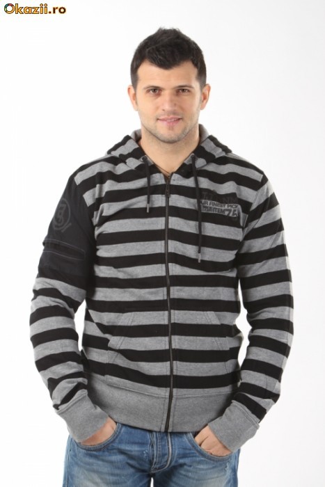 Hanorac Jack&Jones Silver [Cod: TZHJ007] foto mare