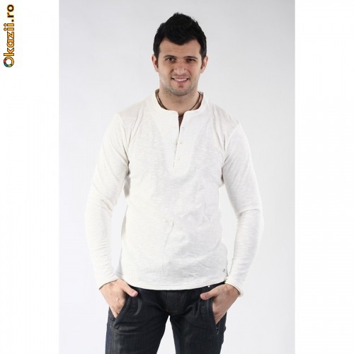 Bluza de barbati Lee Cotton White [Cod: TZBL007] foto mare