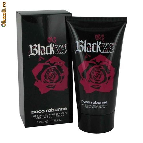 Paco Rabanne Black XS Woman Body Lotion 150ml foto mare