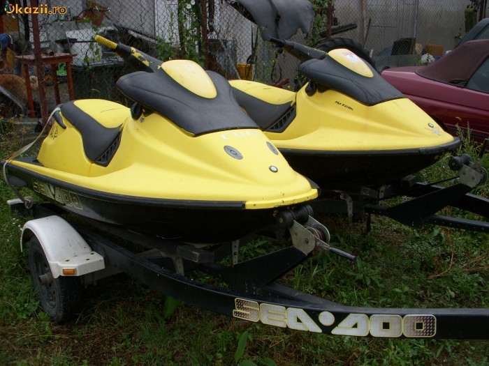 vand 2 buc skijet SEEA DOO Bombardier xp,800 cm,DEFECTE foto mare