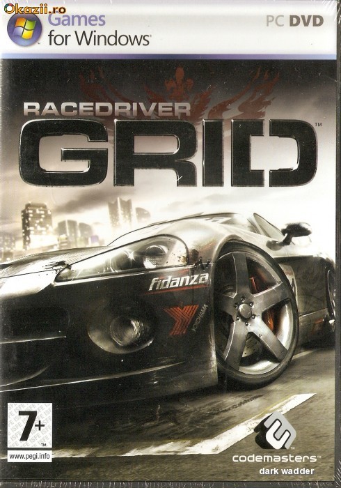 JOC PC RACEDRIVER GRID SIGILAT ORIGINAL (Transport gratuit la plata in avans) foto mare