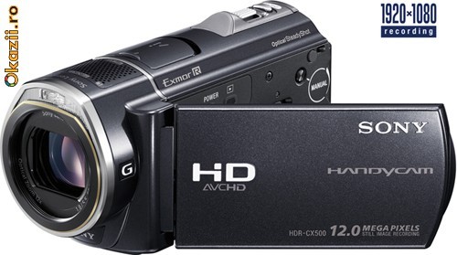 CAMERA VIDEO SONY HDR-CX500 FULL HD foto mare