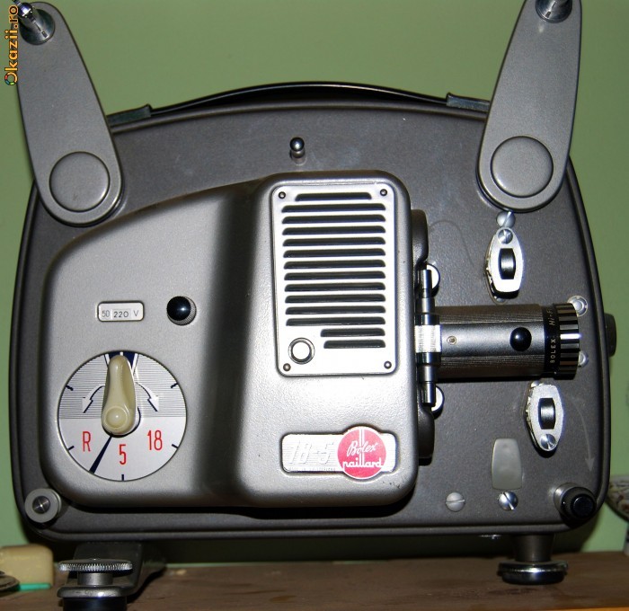 Aparat de proiectie Bolex Paillard, stare impecabila, vintage, inceputul anilor '60 foto mare