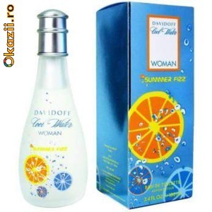 Cool Water Summerfizz Davidoff EDT De dame Tester 100 ml foto mare