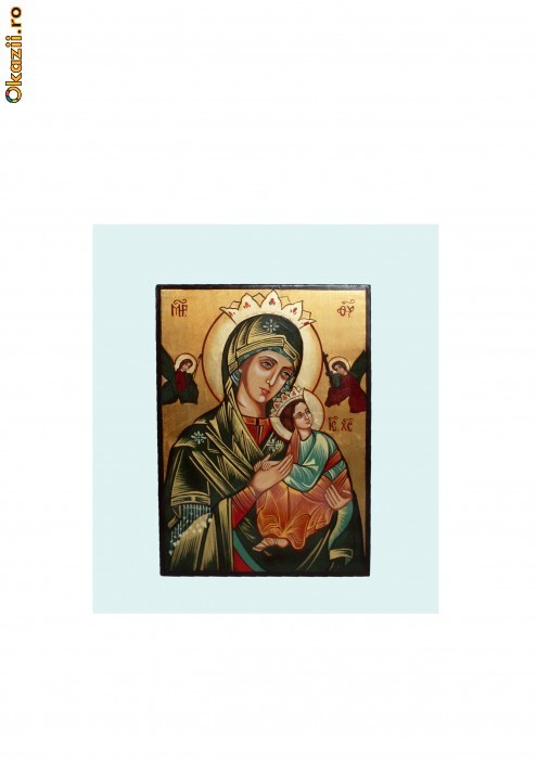 Icoane Maica Domnului si Iisus Hristos - marime A4 foto mare