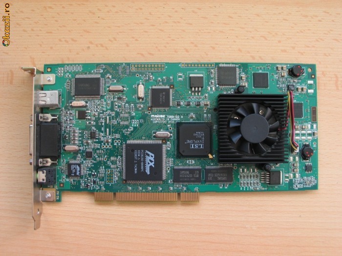 PLACA CAPTURA PCI MATROX RTX100 foto mare