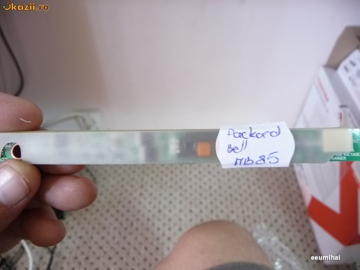 INVERTER/INVERTOR DISPLAY LAPTOP PACKARD BELL DISPLAY 15,4 foto mare