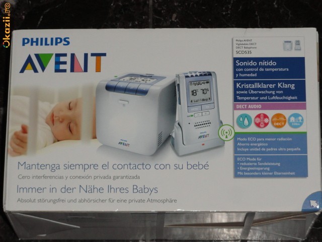 Sistem de supraveghere PHILIPS AVENT SCD 535   SIGILAT foto mare