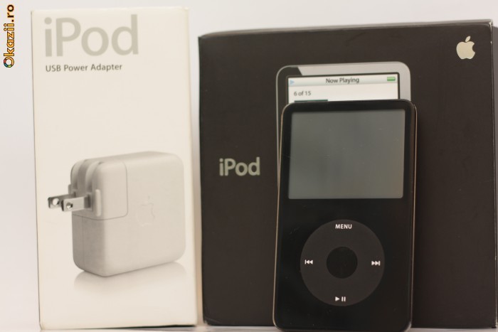 iPod 30Gb in cutie + incarcator nou SUPER OFERTA foto mare