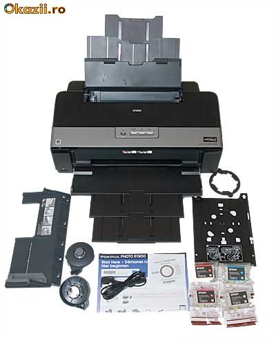 EPSON R1900- imprimanta foto cu CISS + CADOU foto mare