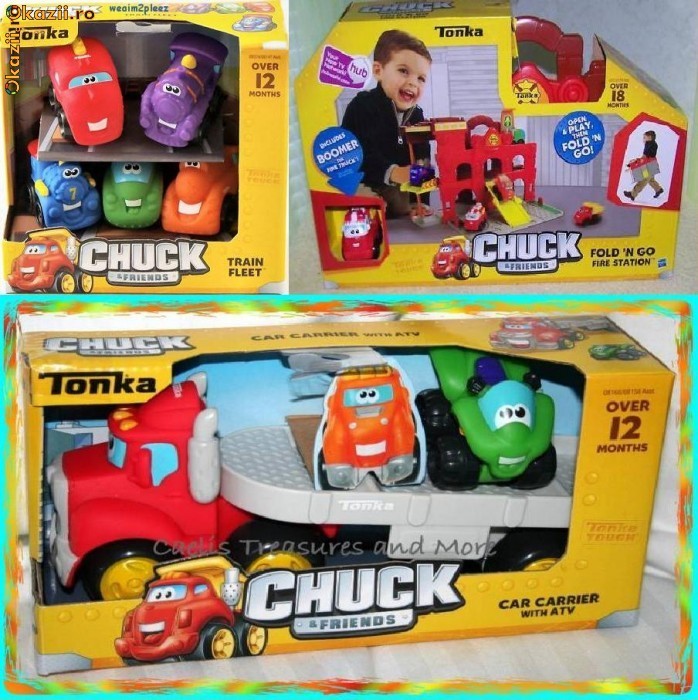 Camion cu remorca + ATV TONKA  PRET 100 RON foto mare
