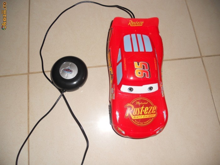 Fulger McQueen cu telecomanda foto mare