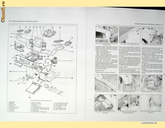 CARTE SERVICE OPEL KADETT MECANICA REPARA SINGUR MASINA foto mare