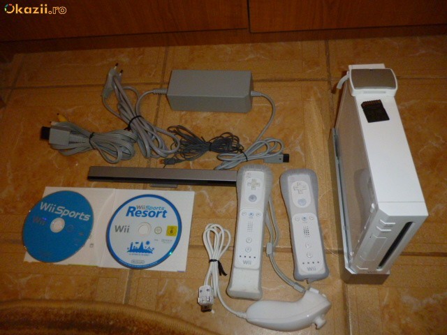 Consola WII Modata cu chip foto mare