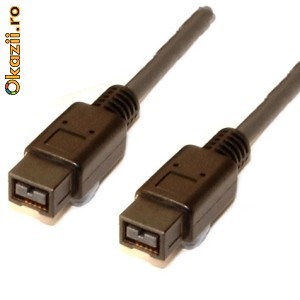 ***Cablu IEEE / Firewire 1394B - 9 pini foto mare