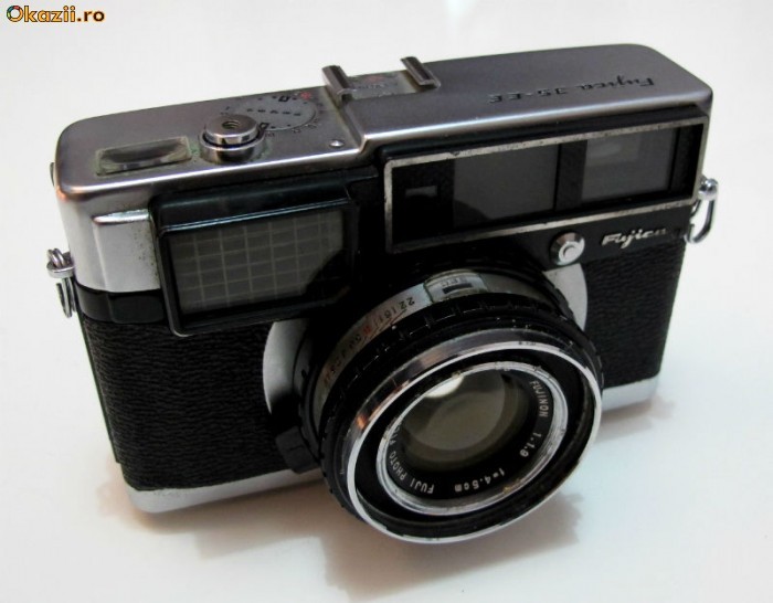 Aparat foto rangefinder cu exponometru Fujica 35-EE Fuji pe 35 mm foto mare
