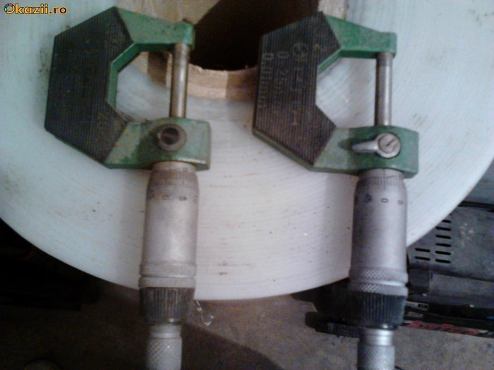 Micrometru exterior,Made in Romania foto mare