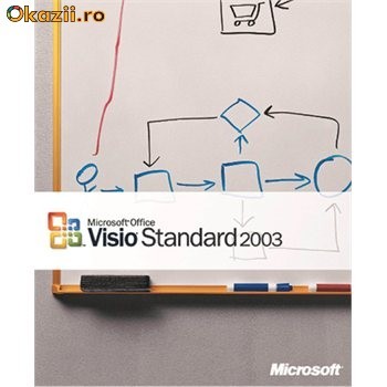 Microsoft Office Visio 2003 Professional - Complete Product + One Note foto mare