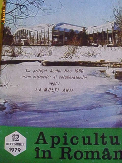 APICULTURA IN ROMANIA -DECEMBRIE 1979 foto mare