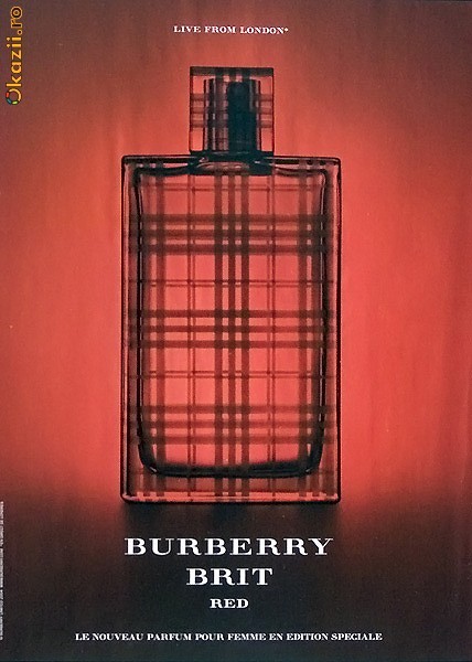Parfum BRIT RED - BURBERRY tester original foto mare
