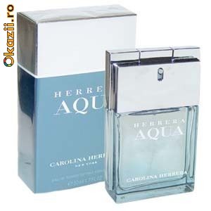 Carolina Herrera Herrera Aqua 50 ml EDT pentru barbati foto mare