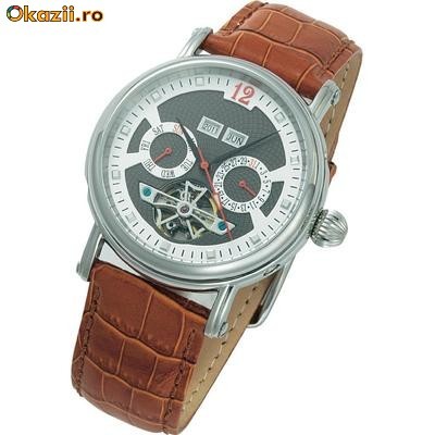 Ceas automatic Dob, Made by SeaGull foto mare