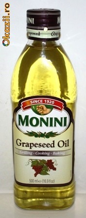 Ulei din samburi de struguri 500ml foto mare