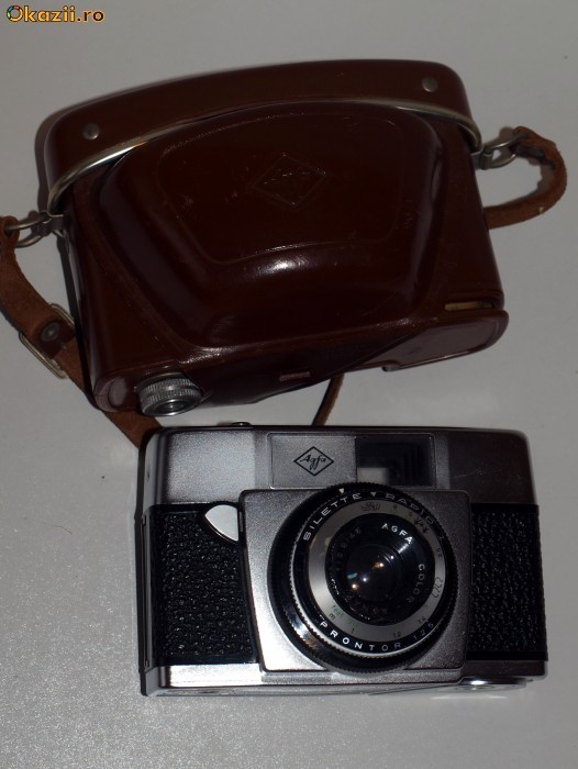 APARAT FOTO DE COLECTIE AGFA SILETTE RAPID I , FUNCTIONAL = REDUCERE !!! foto mare