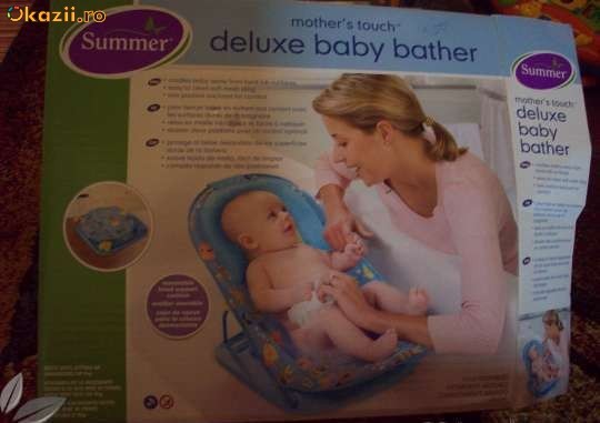 Scaunel de imbaiat Summer -Deluxe Baby Bather foto mare