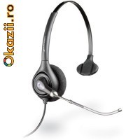 Casti Call Center Plantronics SupraPlus HW251,EMEA foto mare